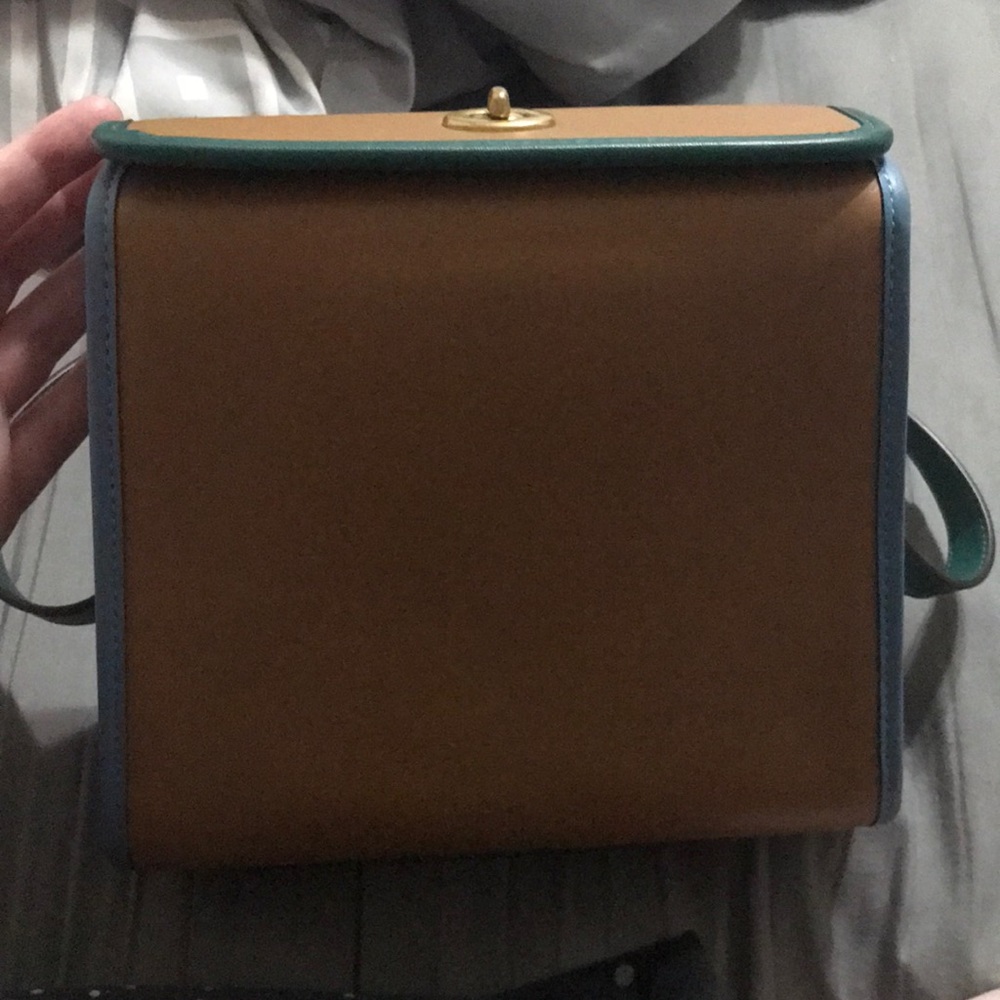 Coach turnlock handbag